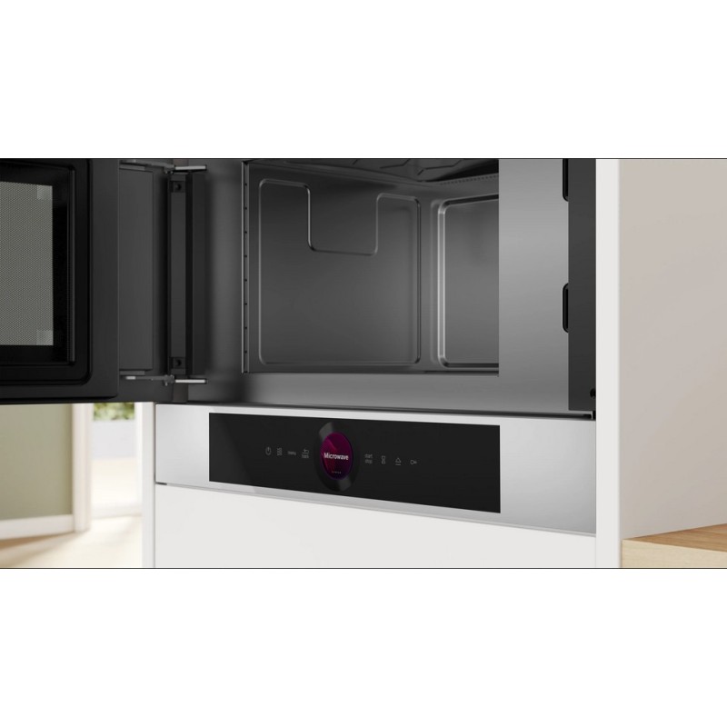 Microondas Bosch BFL7221W1, electrónico,