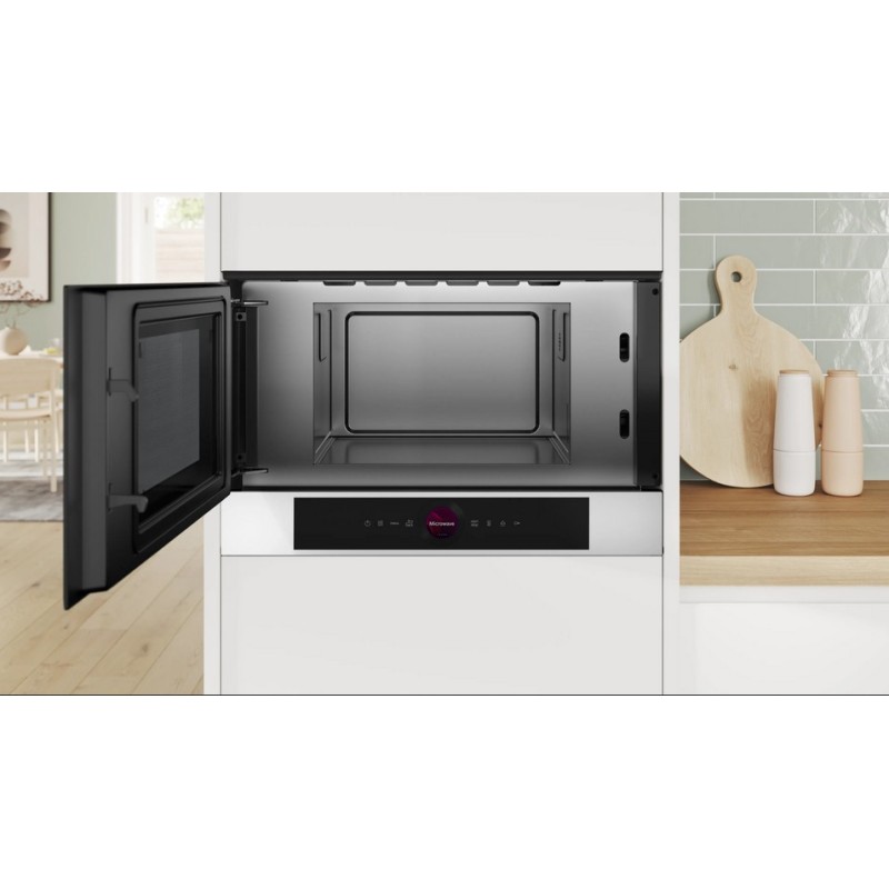 Microondas Bosch BFL7221W1, electrónico,