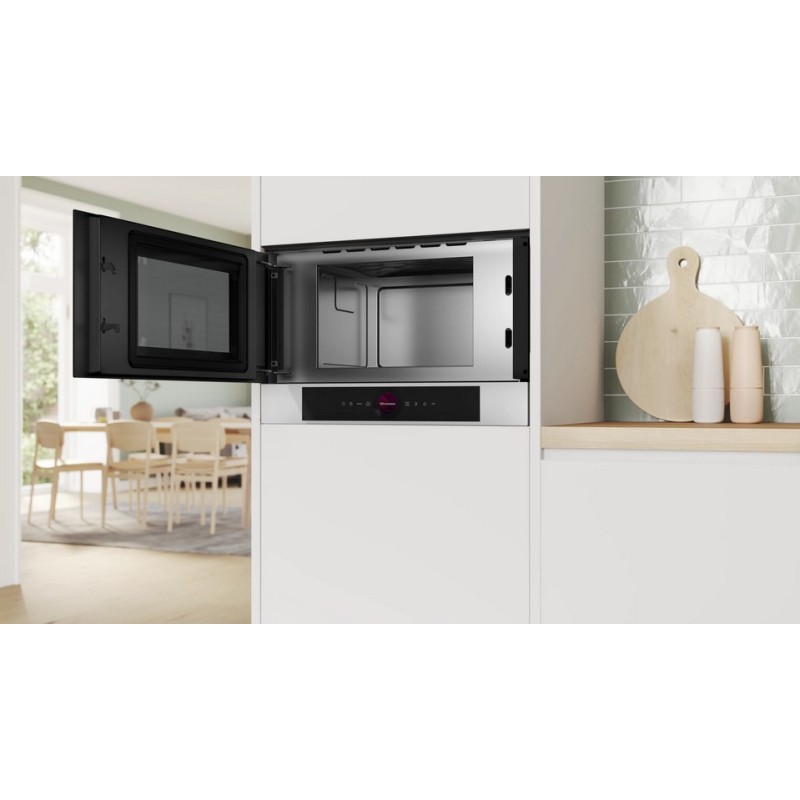 Microondas Bosch BFL7221W1, electrónico,
