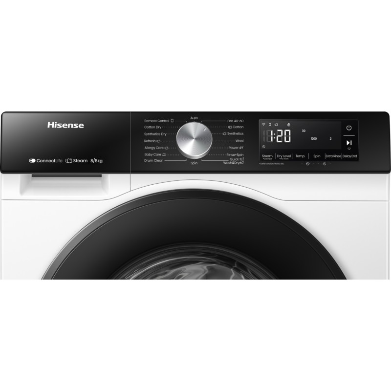 Lavaseca Hisense WD3S8043BW3 ,Libre Inst