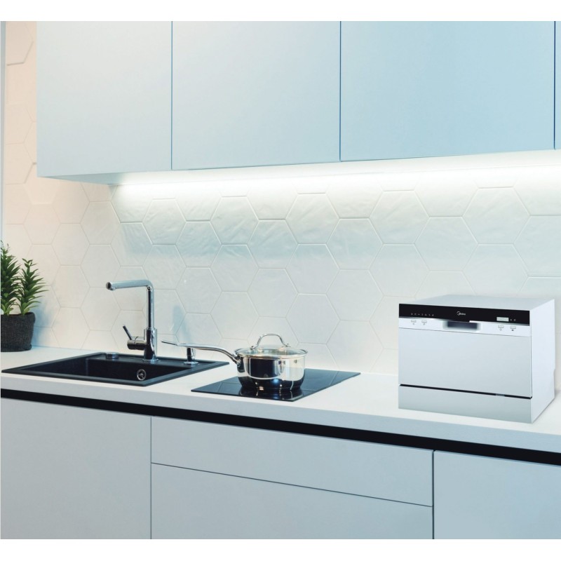 Lavavajillas Midea MTD55S101W1, Libre in