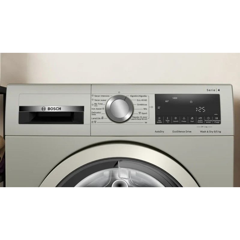 Lavaseca Bosch WNA1341XES, Carga Frontal