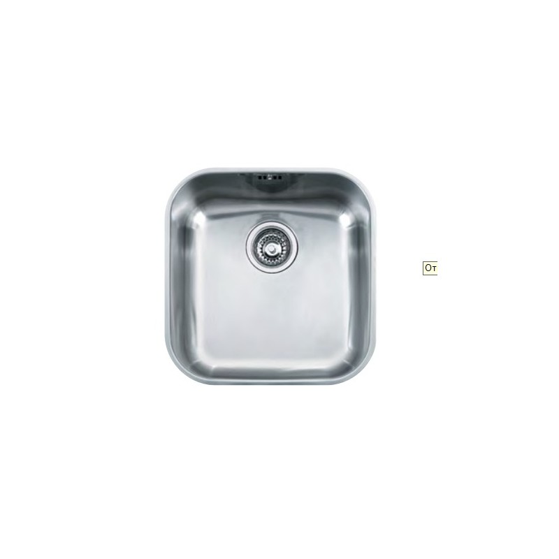 Fregadero Mepamsa SQUARE 40.40 INOX