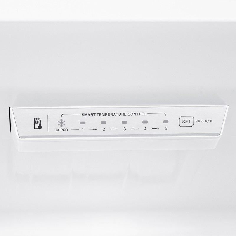 Aspes AC2602ENFX nevera y congelador Independiente 326 L E Acero inoxidable