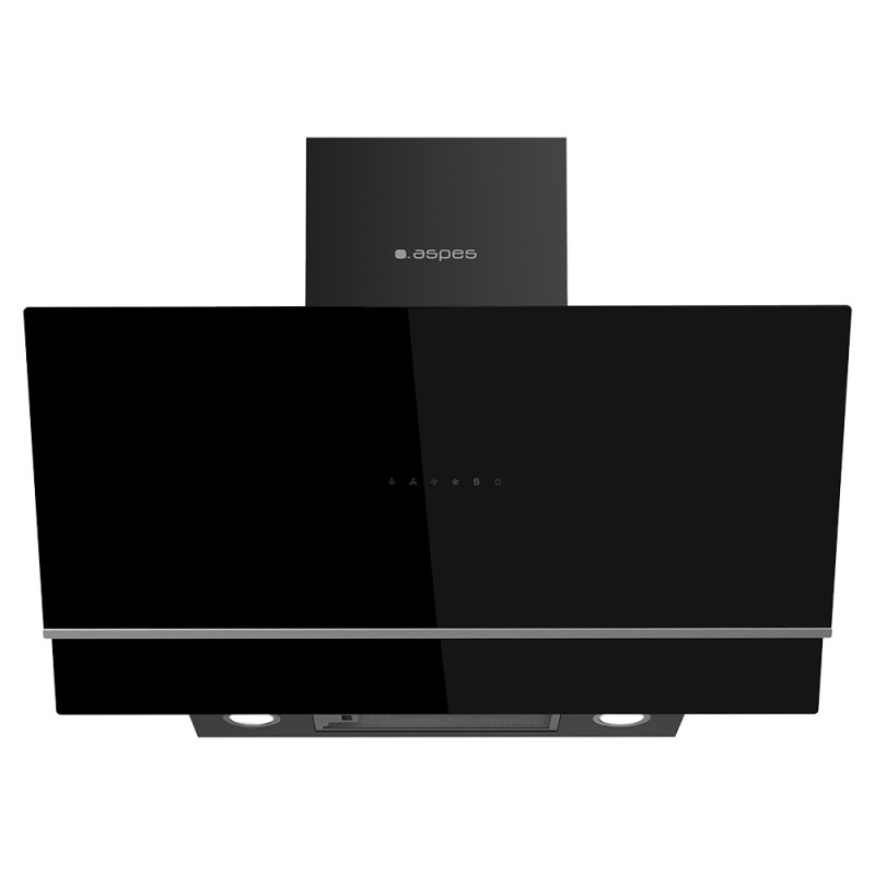 Aspes ACPD900A3IN campana De pared Negro 650 m³ h A+++