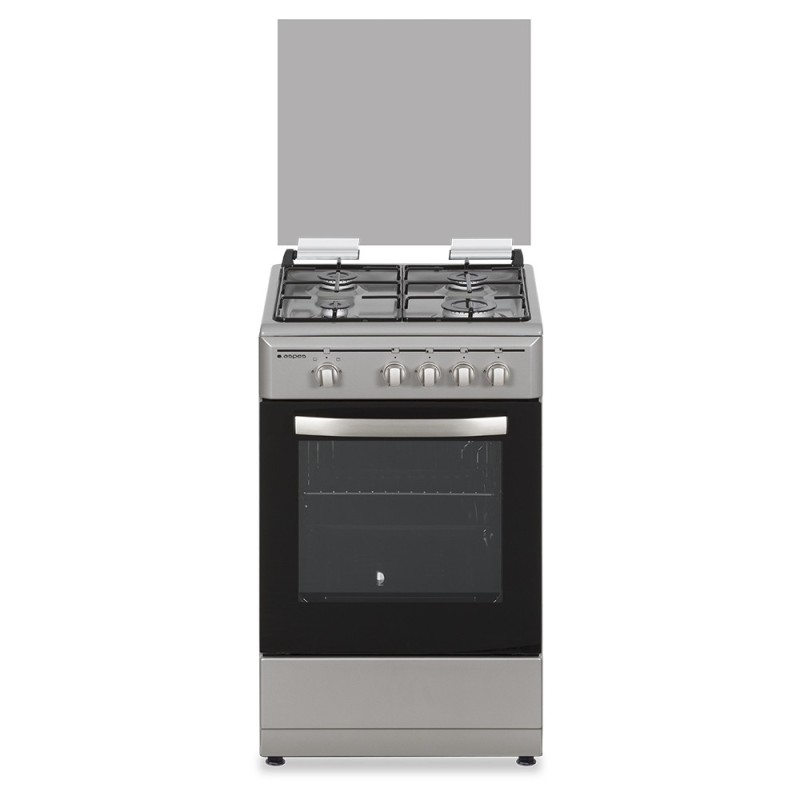 Aspes AKG4500X cocina Cocina independiente Gas Encimera de gas Acero inoxidable
