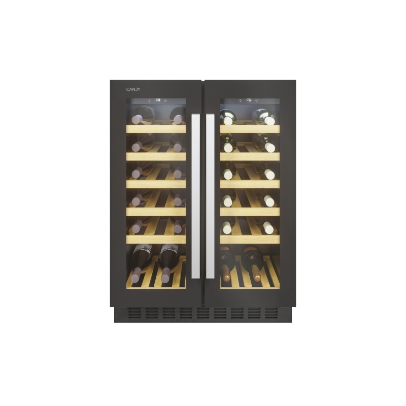 Candy CCVB 60D 1 Integrado Negro 38 botella(s)