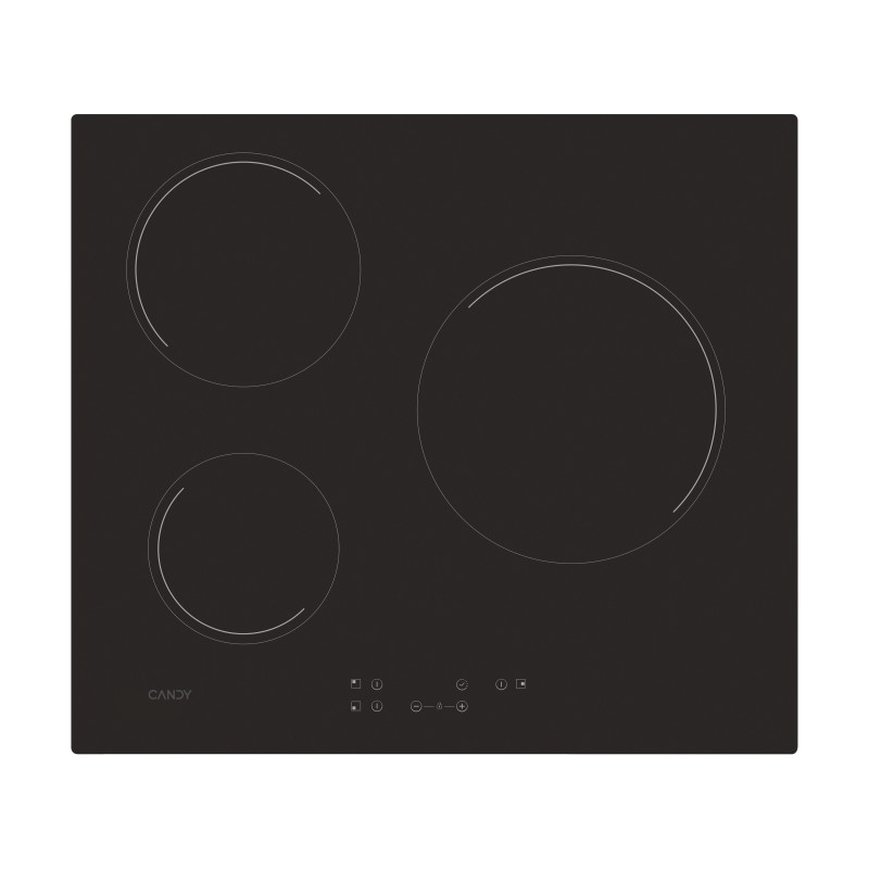 Candy Timeless CH63CT Negro Integrado 59 cm Cerámico 3 zona(s)