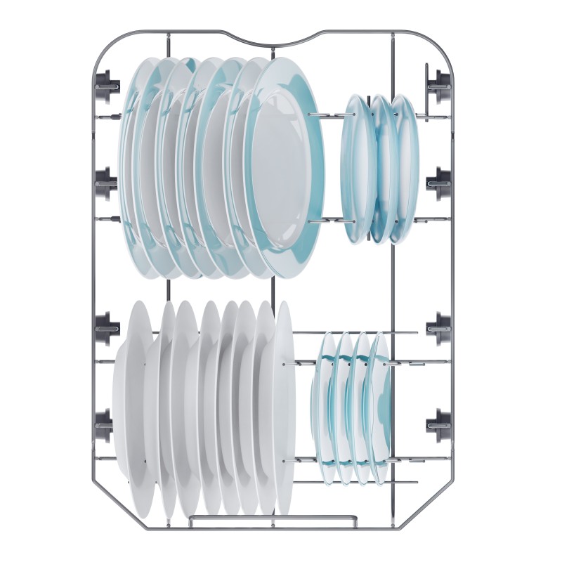 Candy RapidÓ CI1C7SB1FA Completamente integrado 11 cubiertos C