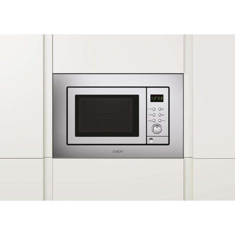 Candy CMGI201EX Integrado Microondas combinado 20 L 800 W Acero inoxidable