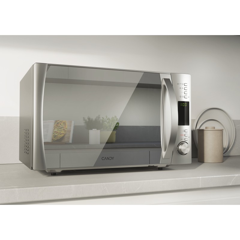 Candy COOKinApp CMXG25GDSS Sobre superficie Microondas con grill 25 L 900 W Acero inoxidable