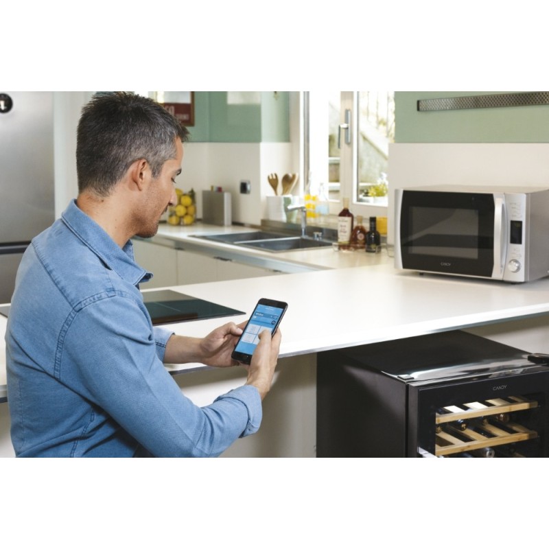Candy COOKinApp CMXG 30DS Encimera Microondas con grill 30 L 900 W Acero inoxidable