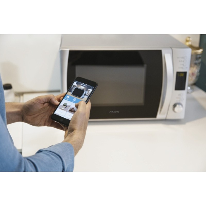 Candy COOKinApp CMXG 30DS Encimera Microondas con grill 30 L 900 W Acero inoxidable