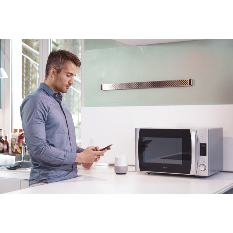 Candy COOKinApp CMXG 30DS Encimera Microondas con grill 30 L 900 W Acero inoxidable