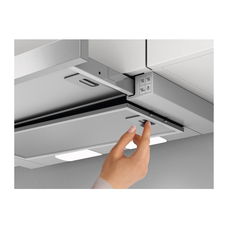 AEG DPB3632S campana Encastrada Blanco 410 m³ h C