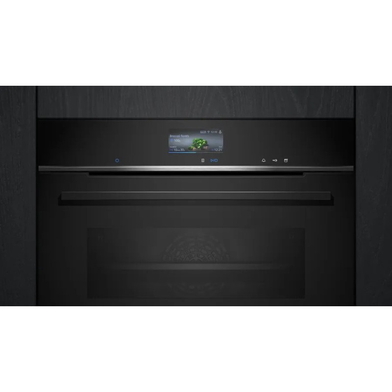 Siemens HS736G3B1 horno 71 L A+ Negro, Acero inoxidable