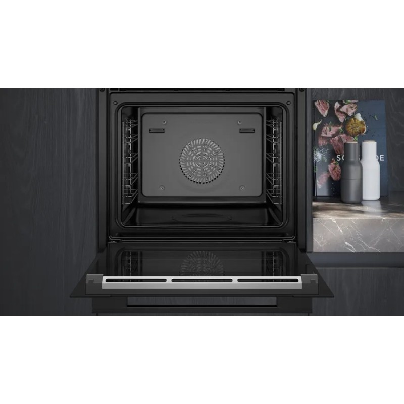 Siemens HS736G3B1 horno 71 L A+ Negro, Acero inoxidable
