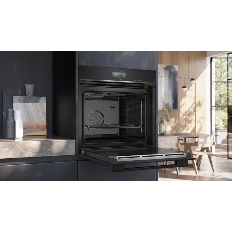 Siemens HS736G3B1 horno 71 L A+ Negro, Acero inoxidable