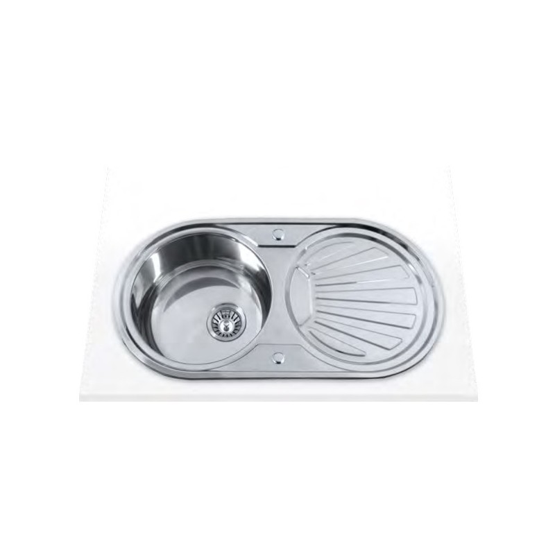 Fregadero inox Edesa K2SE841C1EREV