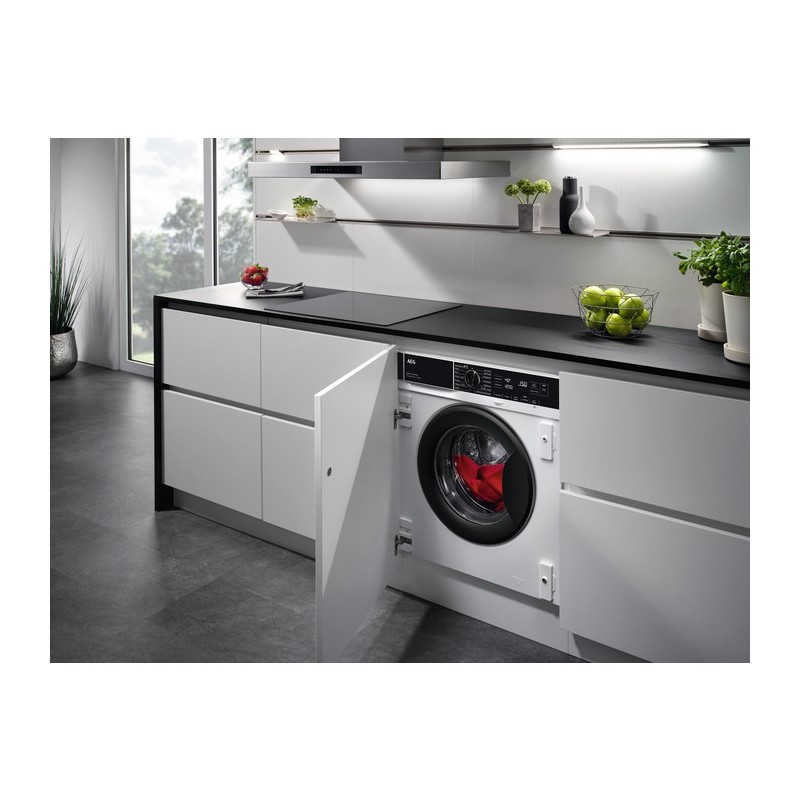 AEG Series 7000 LWN7E8636F lavadora-secadora Integrado Carga frontal Blanco D