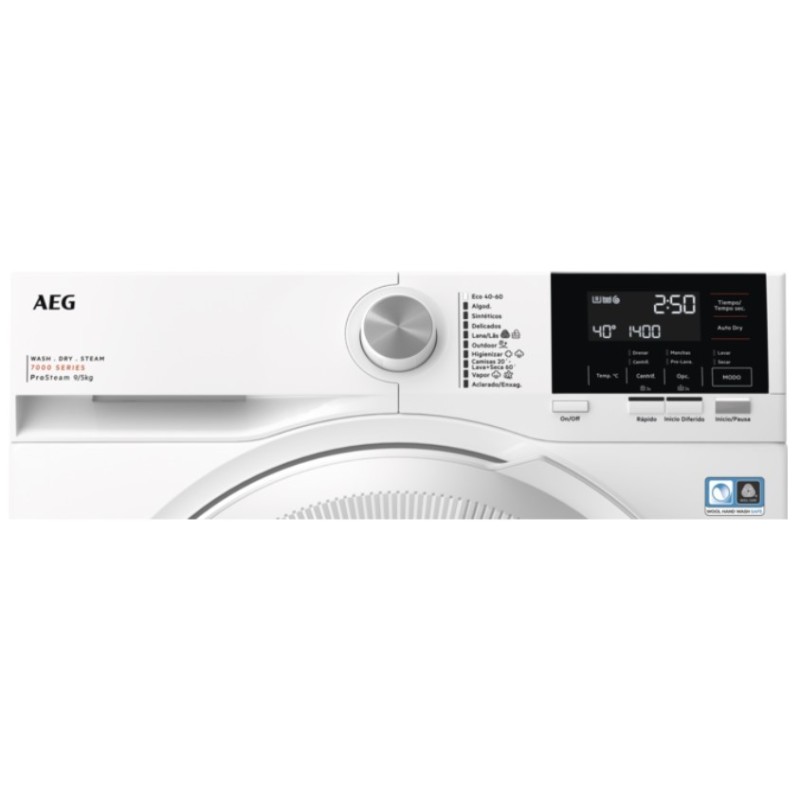 Lavaseca AEG LWR7194M2B ProSteam, DualSense - 9+5