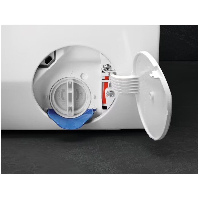 AEG Series 7000 LWR7316V6O lavadora-secadora Independiente Carga frontal Negro D