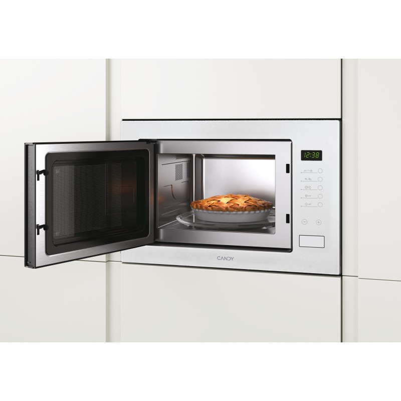 Candy MICG25GDFW Integrado Microondas con grill 25 L 900 W Blanco