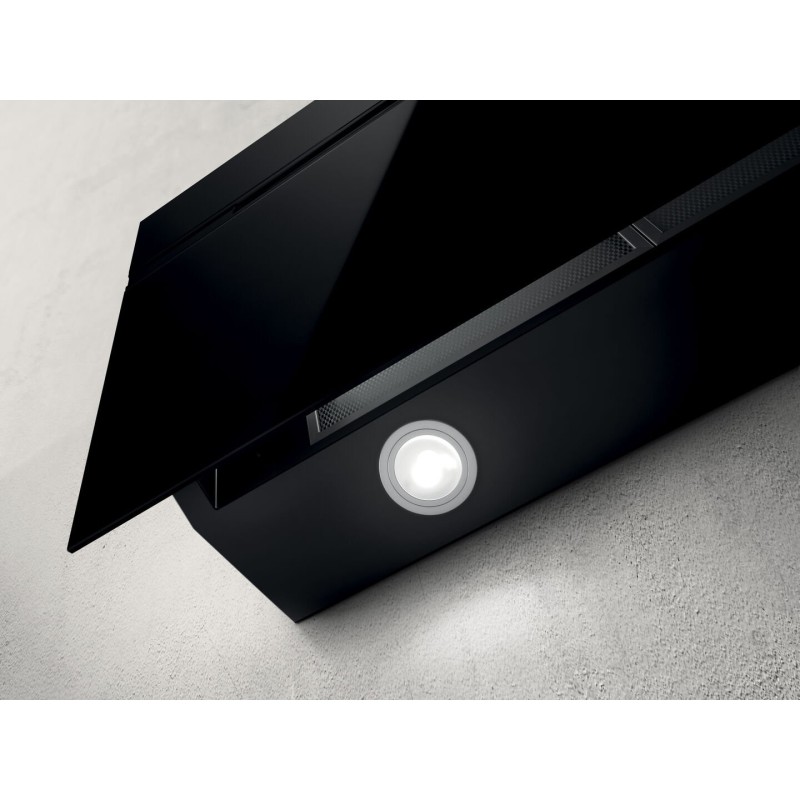 Elica PRF0101143 campana De pared Negro, Acero inoxidable 625 m³ h C