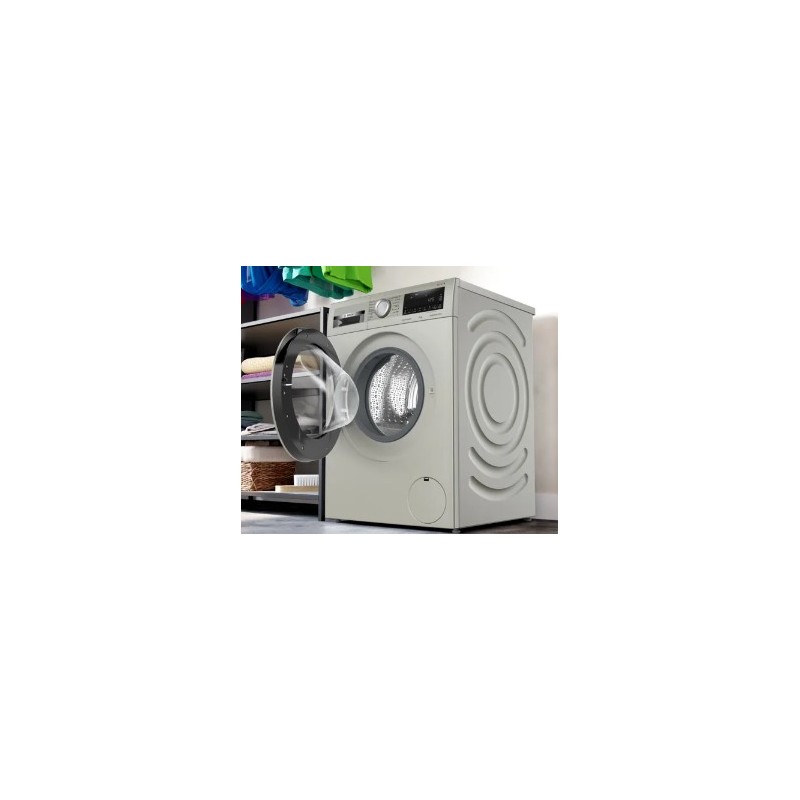 Bosch Serie 6 WGG254ZXES lavadora Carga frontal 10 kg 1400 RPM Acero inoxidable