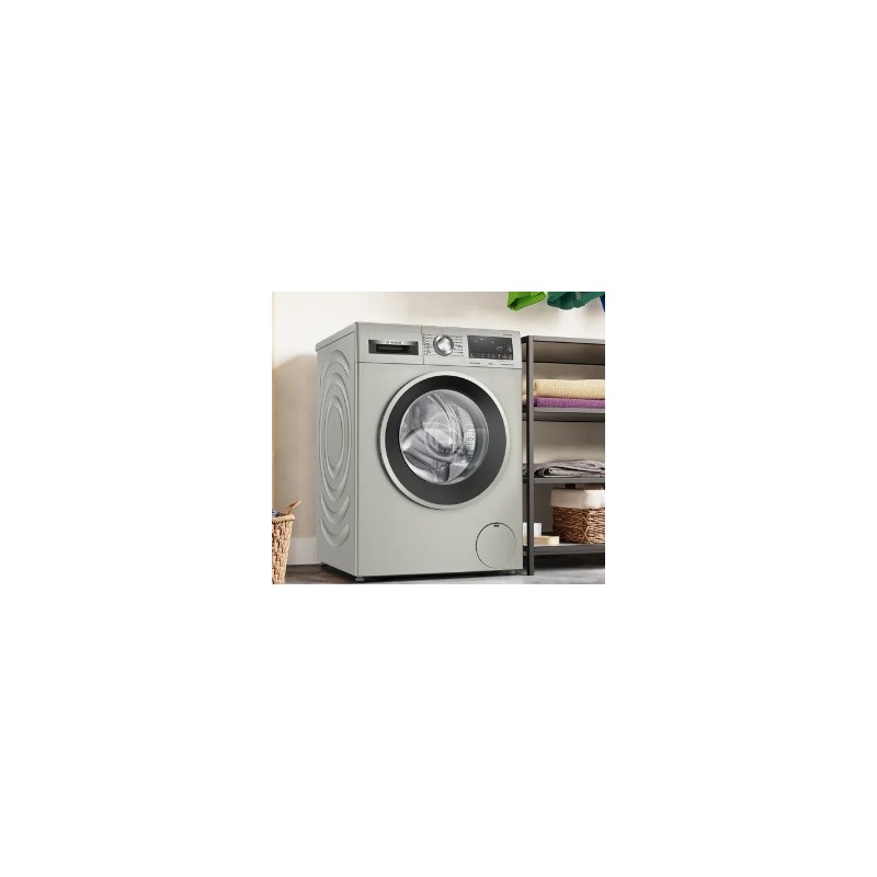 Bosch Serie 6 WGG254ZXES lavadora Carga frontal 10 kg 1400 RPM Acero inoxidable