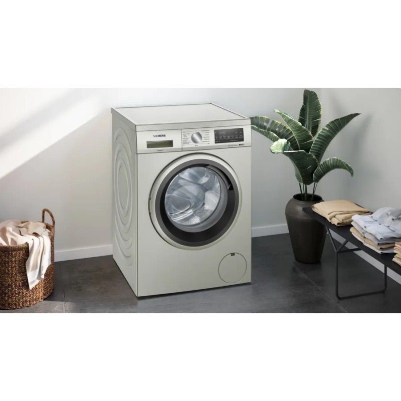 Siemens WU14UT6KES lavadora Carga frontal 9 kg 1400 RPM Gris