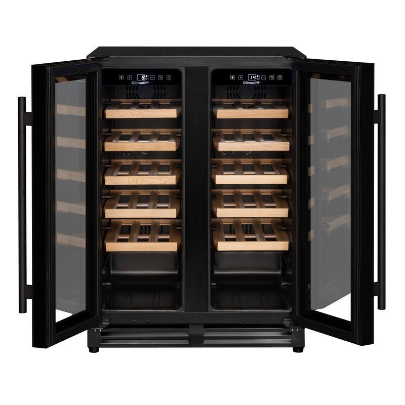 Vinoteca CLIMADIFF CBU40D1B, 40 botellas, "Bajo en CBU40D1B
