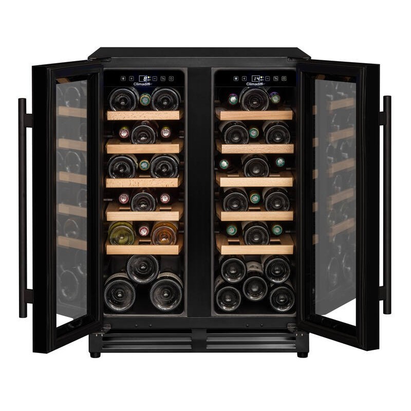 Vinoteca CLIMADIFF CBU40D1B, 40 botellas, "Bajo en CBU40D1B