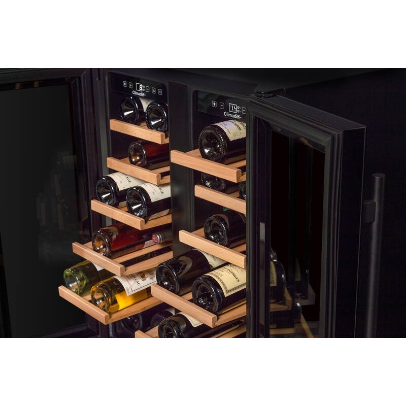 Vinoteca CLIMADIFF CBU40D1B, 40 botellas, "Bajo en CBU40D1B