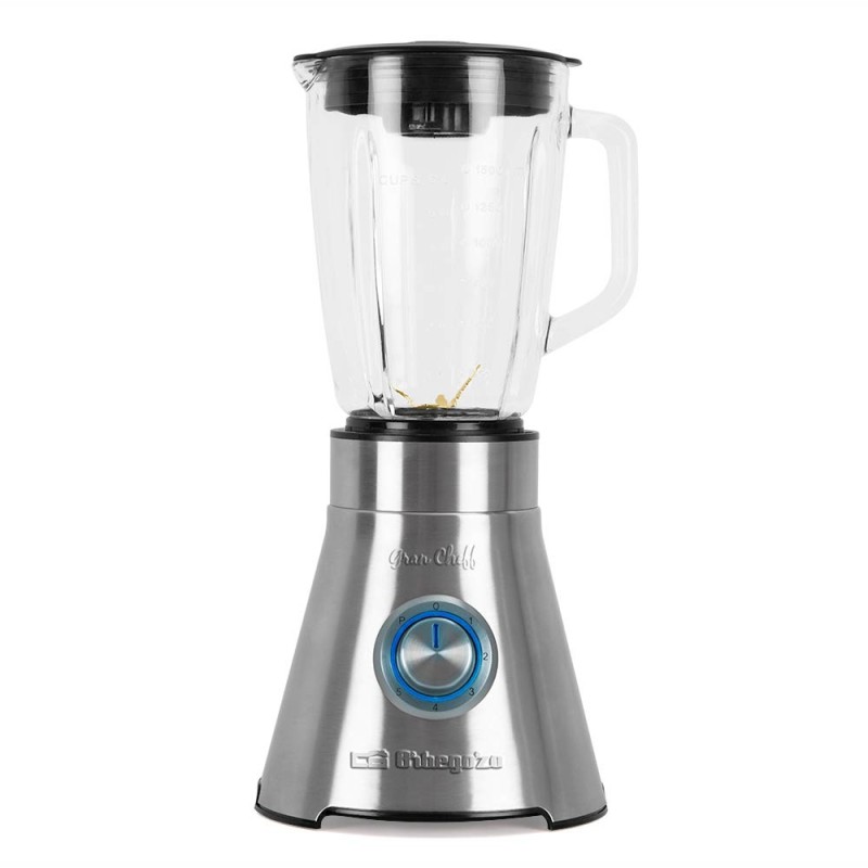 Orbegozo BV 15200 licuadora 1,5 L Batidora de vaso 1500 W Acero inoxidable