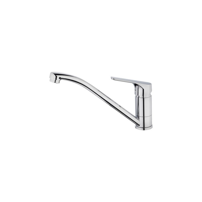 Grifo Teka MTP 913 CROMO, de caño girato