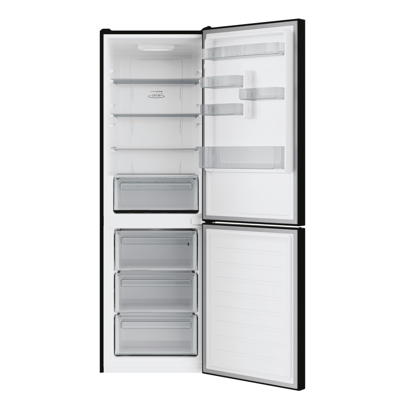 FRIGORÍFICO CANDY CCE4T618EB, COMBI 1,85, Libre in
