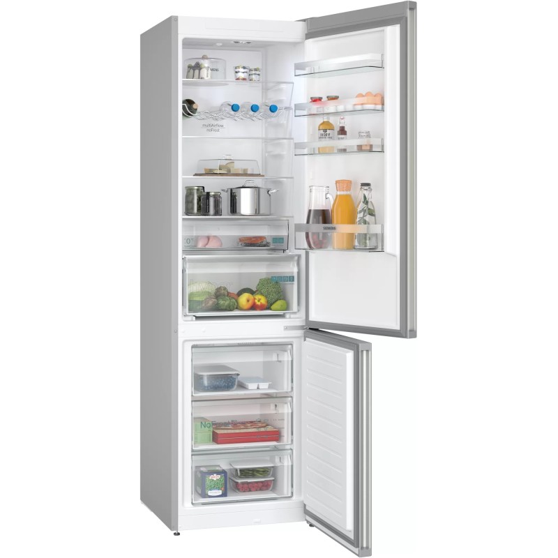Siemens iQ300 KG39NXIBF nevera y congelador Independiente 363 L B Acero inoxidable