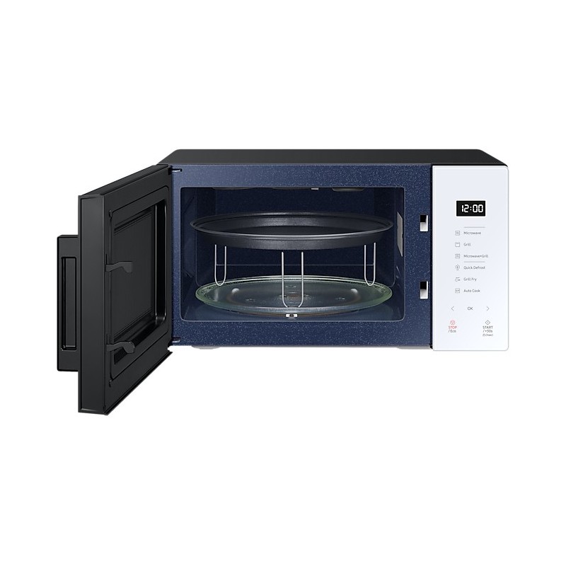 Microondas  Samsung  MG23T5018CWEC, , 23L, Cristal