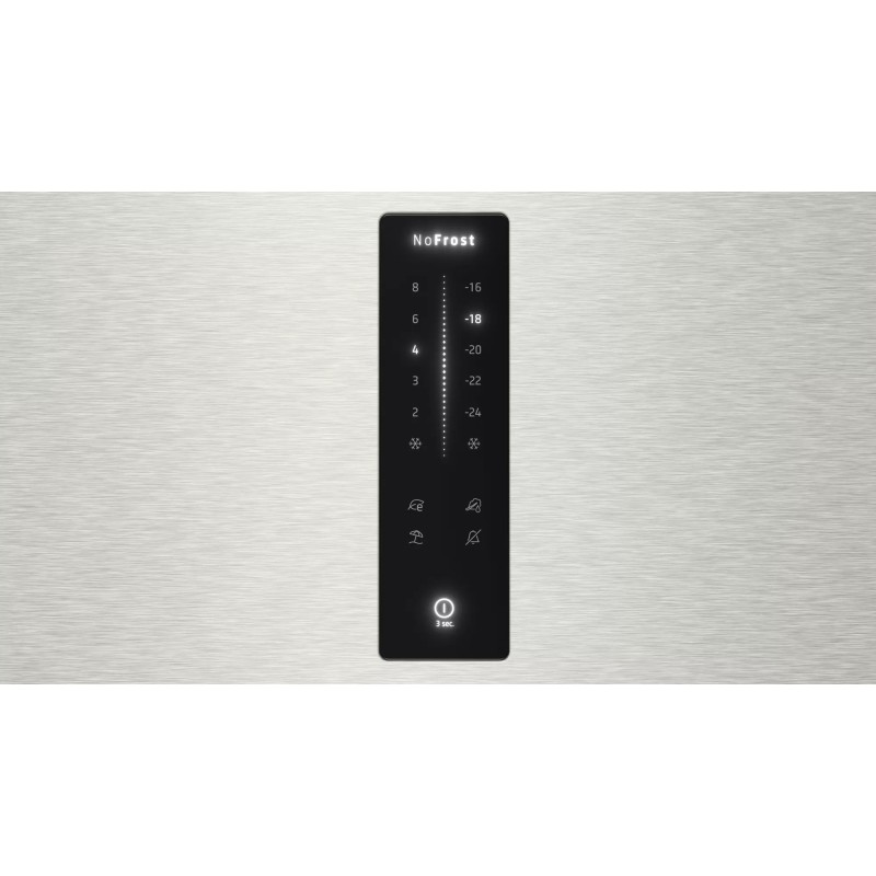 Siemens iQ300 KG39N7ICT nevera y congelador Independiente 363 L C Acero inoxidable