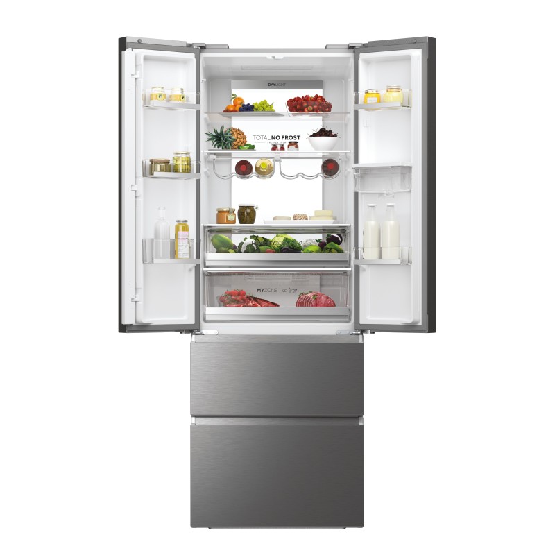 Combi Haier HFW7720EWMP, French Door, 2m