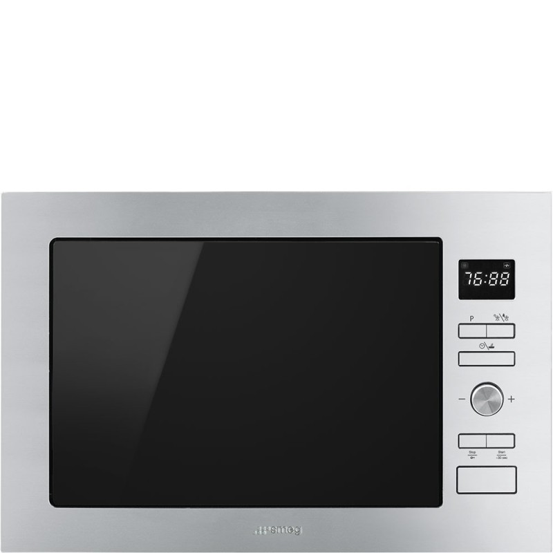 Microondas Smeg FMI425X, con grill, Esté