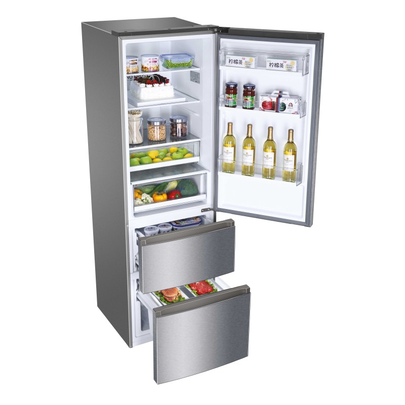 Haier 3D 60 Serie 3 A3FE737CGJ Independiente 371 L E Plata