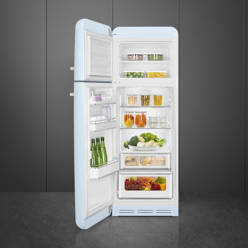 Frig 2p Smeg FAB30LPB5, 50' Style, Venti