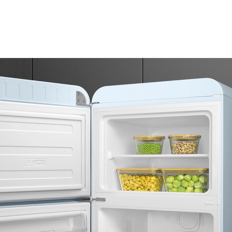 Frig 2p Smeg FAB30LPB5, 50' Style, Venti