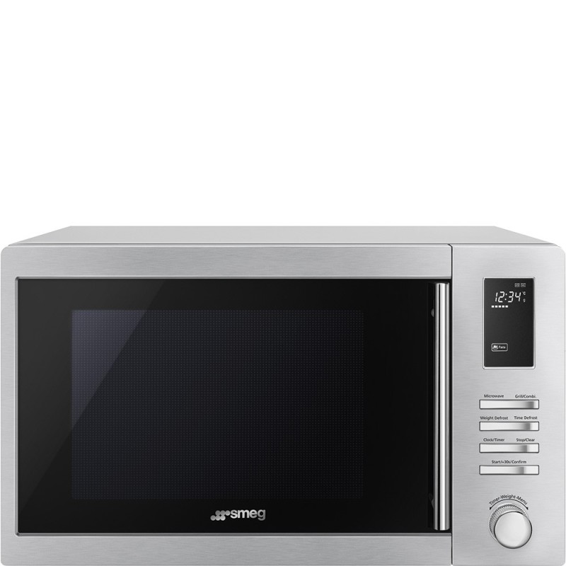 Microondas Smeg MOE25X, con grill, Estét