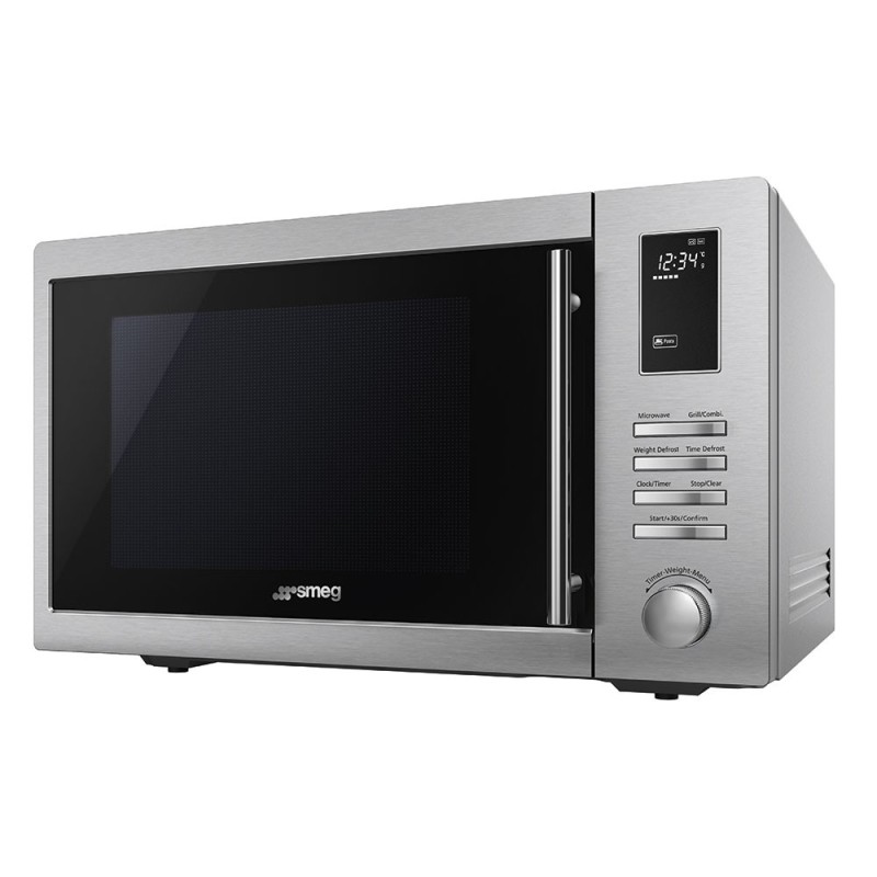 Microondas Smeg MOE25X, con grill, Estét
