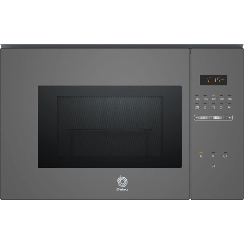 Balay 3CG5172A2 microondas Integrado Microondas con grill 20 L 800 W Gris