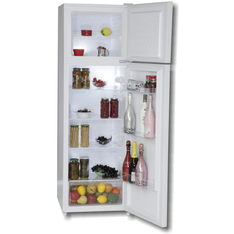 Frigo 2 puertas Rommer FME295, Blanco, 169x54x55 F