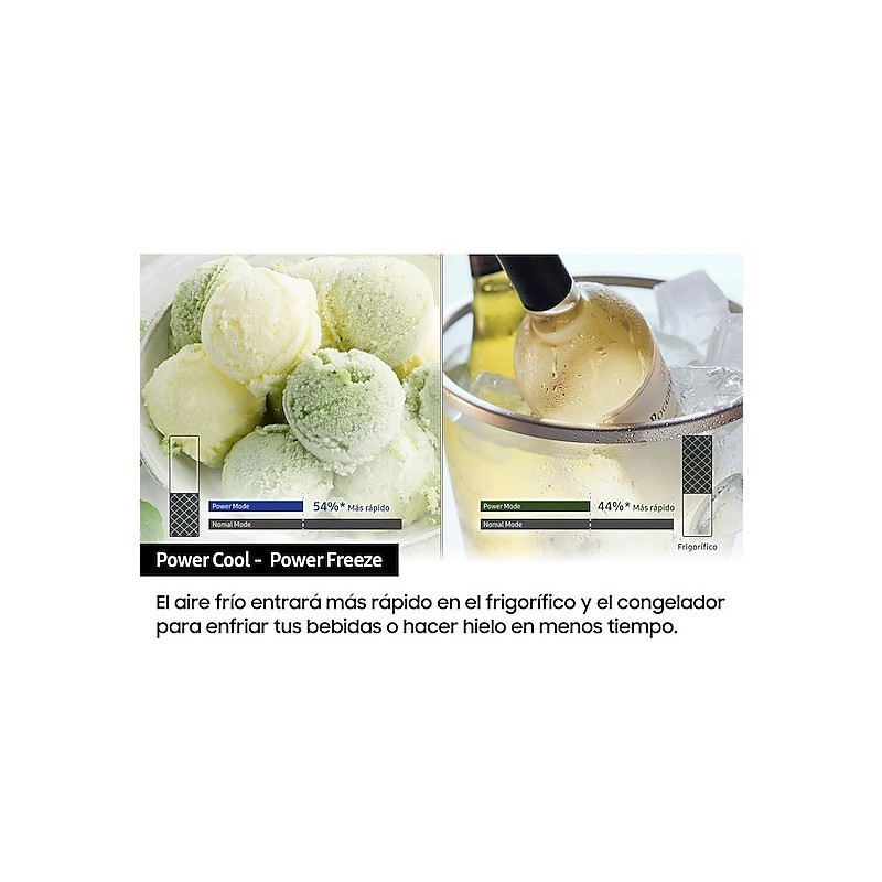 Combi Samsung RB34C600DWWEF, SMART con AI, Display